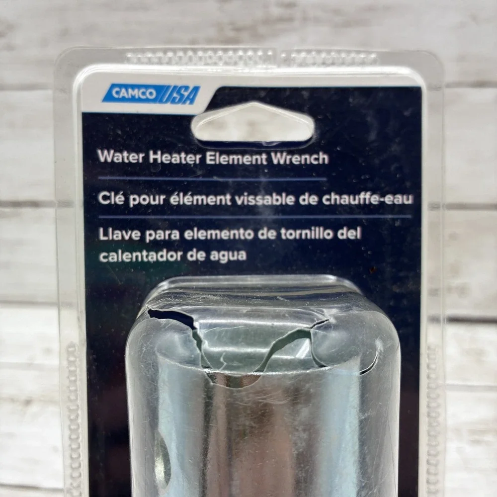 CAMCO USA Water Heater Element Wrench 1 1/2 Inch Socket Tool for RV Home #897392